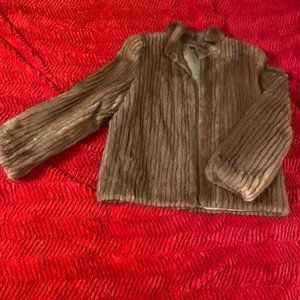 Ladies Size Medium REAL Mink Jacket